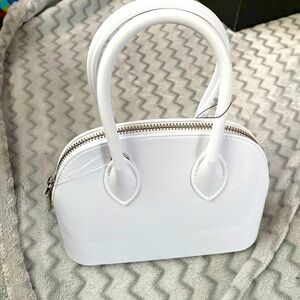 Brand New White Mini Purse Never Worn